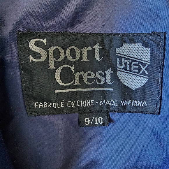 Vtg Wool Jacket Womens 9 10 Pea Coat Navy Kelly Green‎ Double Breasted 80s Y2K - Picture 2 of 16